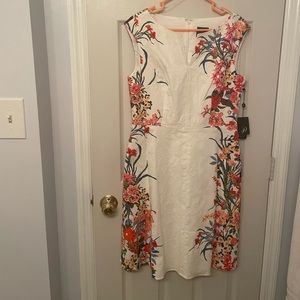 NWT Adrianna Papell Floral Dress